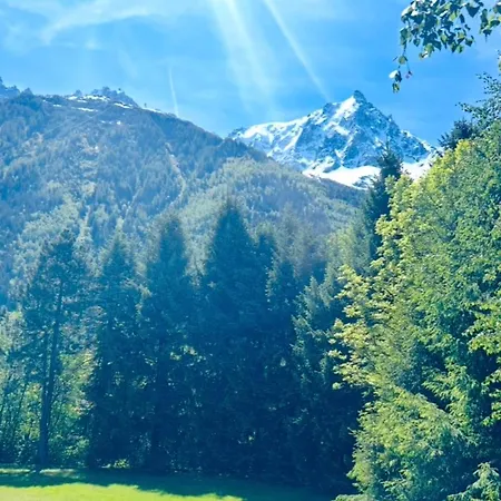 A Majestic View Of The Aiguille Du Midi Chamonix